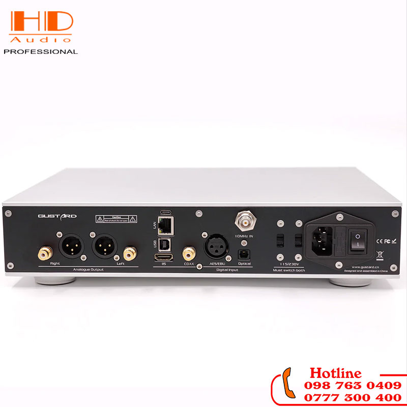Giải mã DAC GUSTARD A26-Streamer & Renderer rất đáng trải nghiệm - HÀNG CHÍNH HÃNG