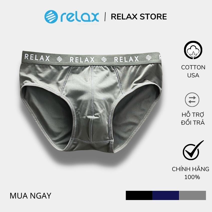 quần lót nam relax thun lạnh cao cấp chính hãng, quần sip nam relax underwear rltk22 - M