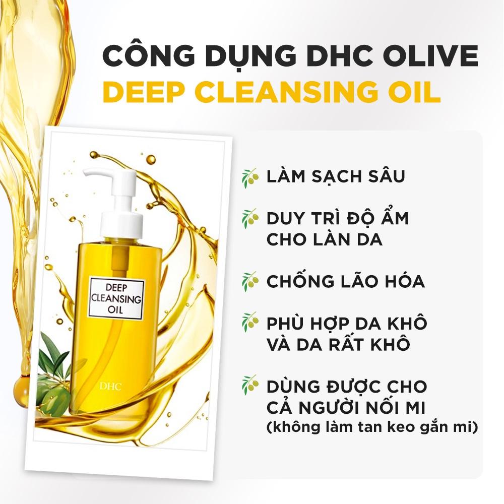 Dầu tẩy trang Olive DHC Deep Cleansing Oil