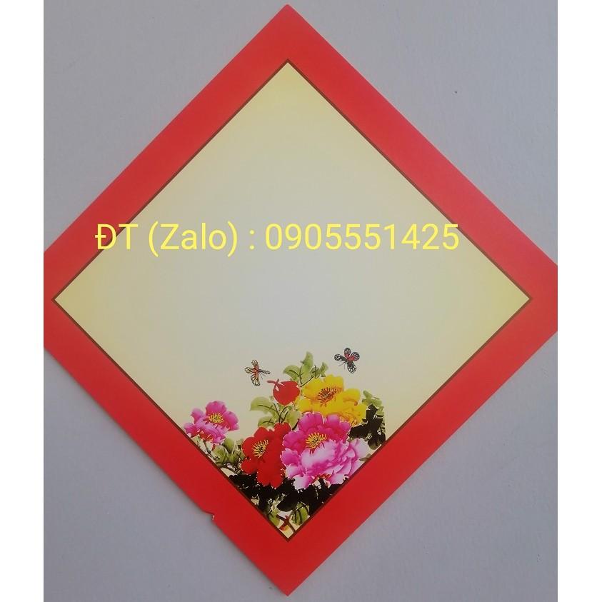 10 tờ Giấy viết thư pháp ( giấy quả trám ) kích thước 126cm x 26cm, nhiều mẫu