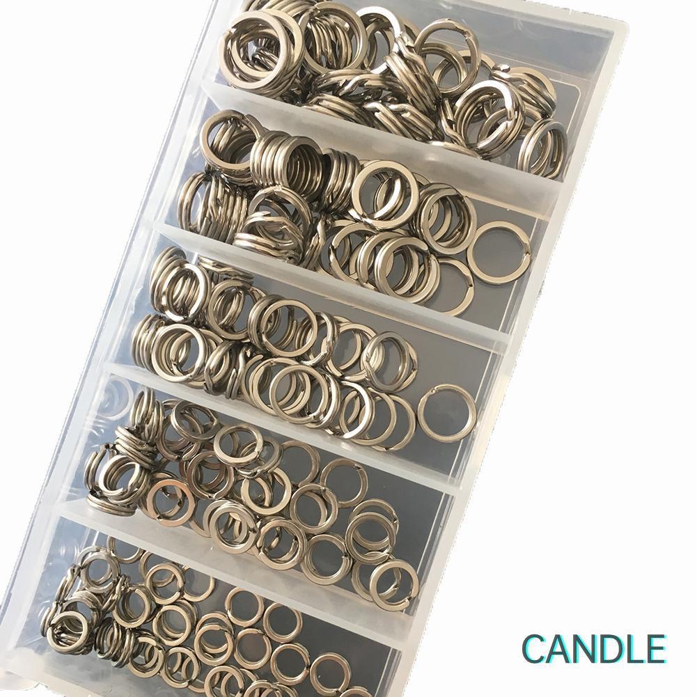 Set 200 Khuyên Nối Câu Cá Bằng Thép Không Gỉ