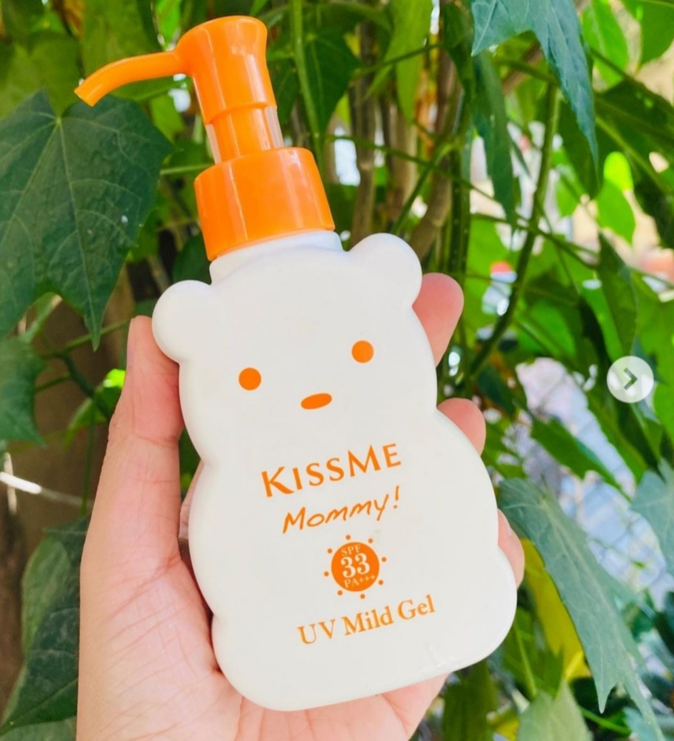 Gel Chống Nắng Và Dưỡng Ẩm Dành Cho Bé Từ 6 Tháng Tuổi Và Làn Da Nhạy Cảm Kissme Mommy UV Mild