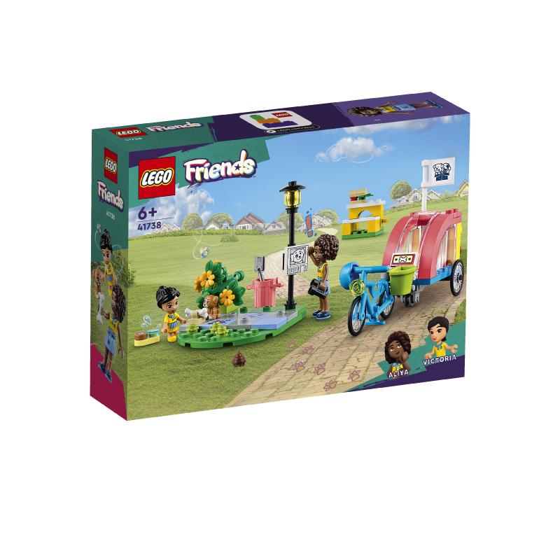 Đồ Chơi Lắp Ráp LEGO Friends Xe Cứu Hộ Cún Cưng 41738 (125 chi tiết)