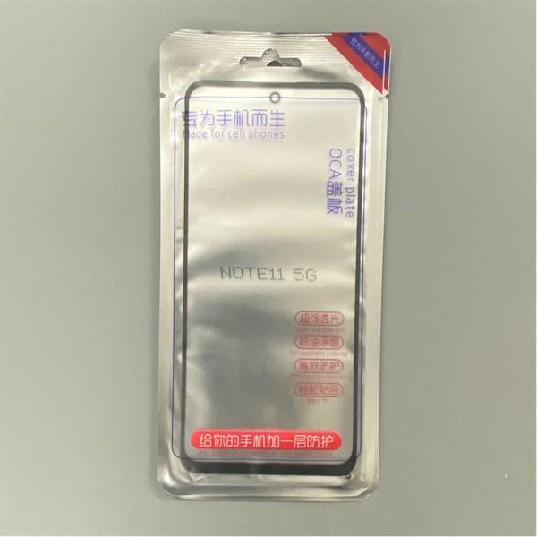 Kính liền keo điện thoại Xiaomi Redmi Note 11 / Note 11S ĐEN