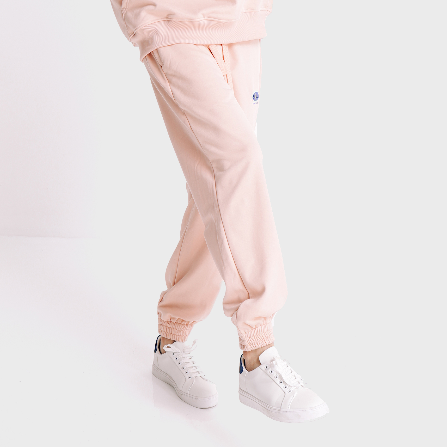 Quần jogger unisex SWALLA PAPERCLIP SWEATPANT - FrenchTerry Fabric CAO CẤP - Màu SALMON - LOCALBRAND