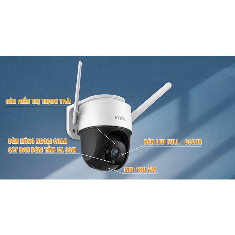 Camera WIFI DAHUA S21FP 1080P 2MP / S42FP 4MP 2K có màu ban đêm, xoay 360 - Hàng chính hãng