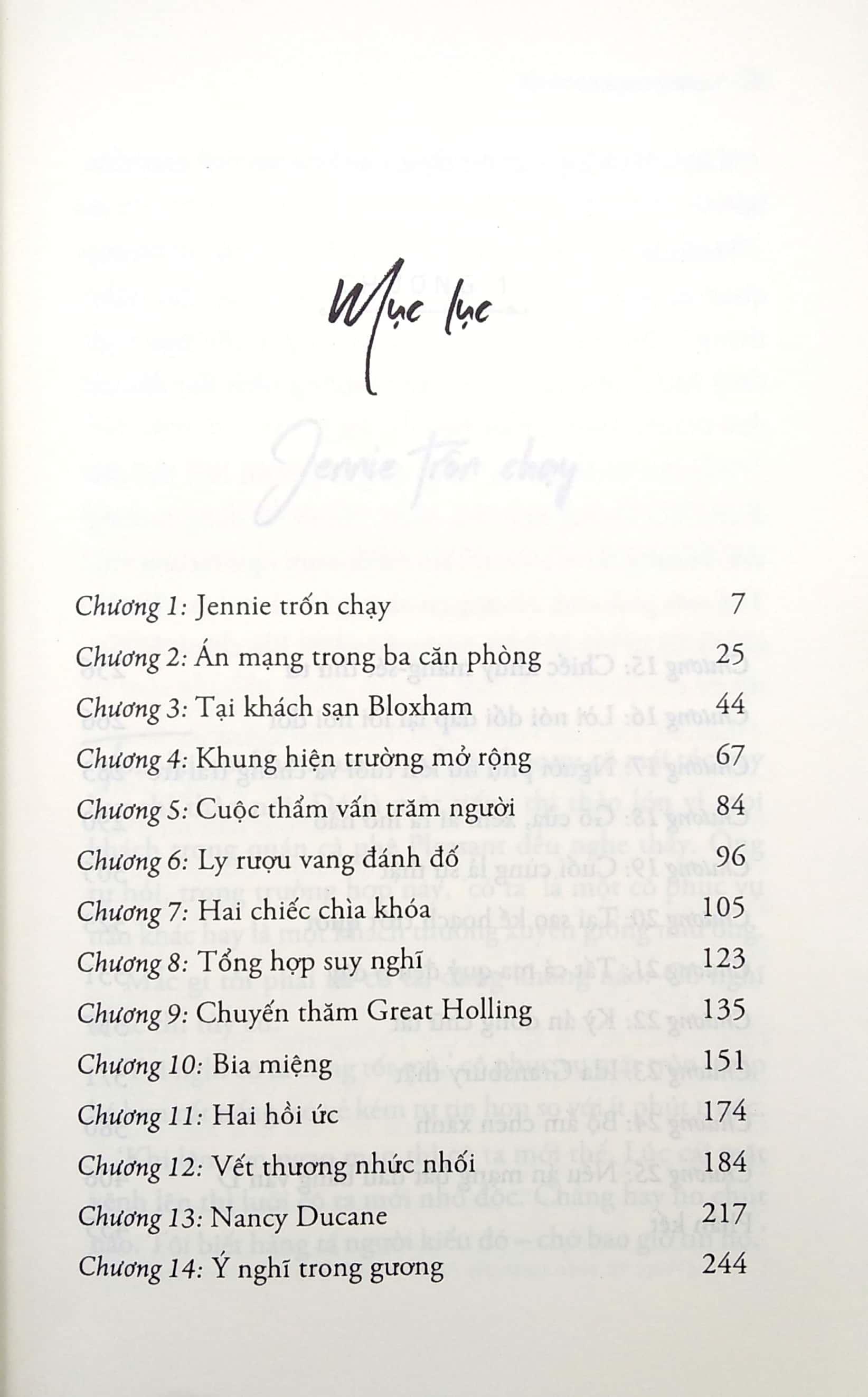 Kỳ Án Dòng Chữ Tắt