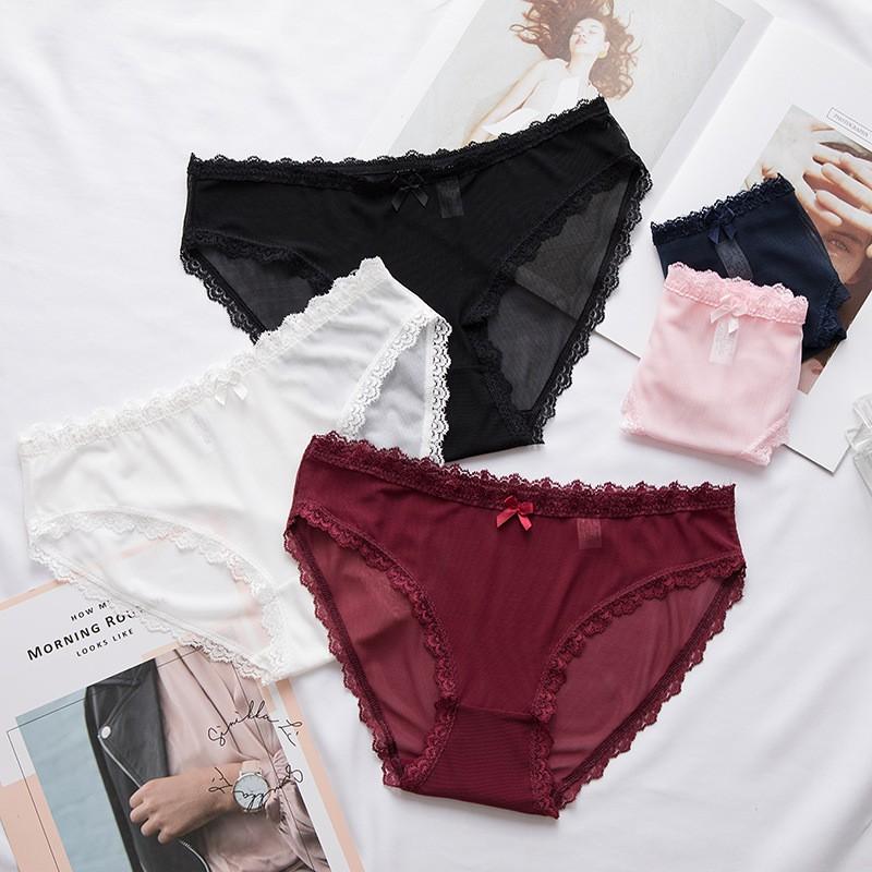 Quần lót nữ Quần lót ren lưới sexy Q06