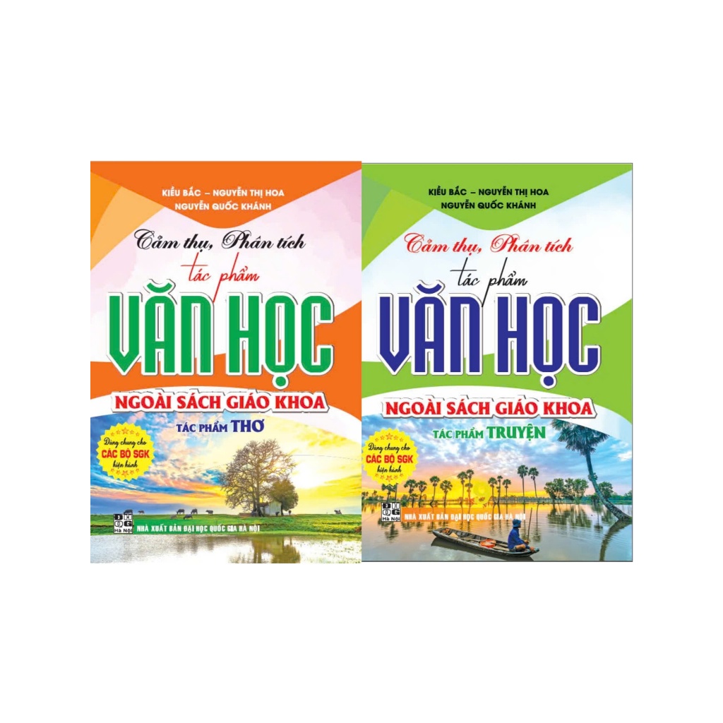 Sách - Cảm thụ, phân tích tác phẩm văn học ngoài sách giáo khoa tác phẩm thơ + tác phẩm truyện - HA