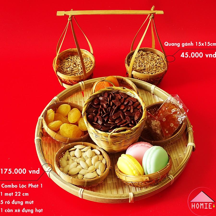 Khay mứt Tết trang trí độc đáo