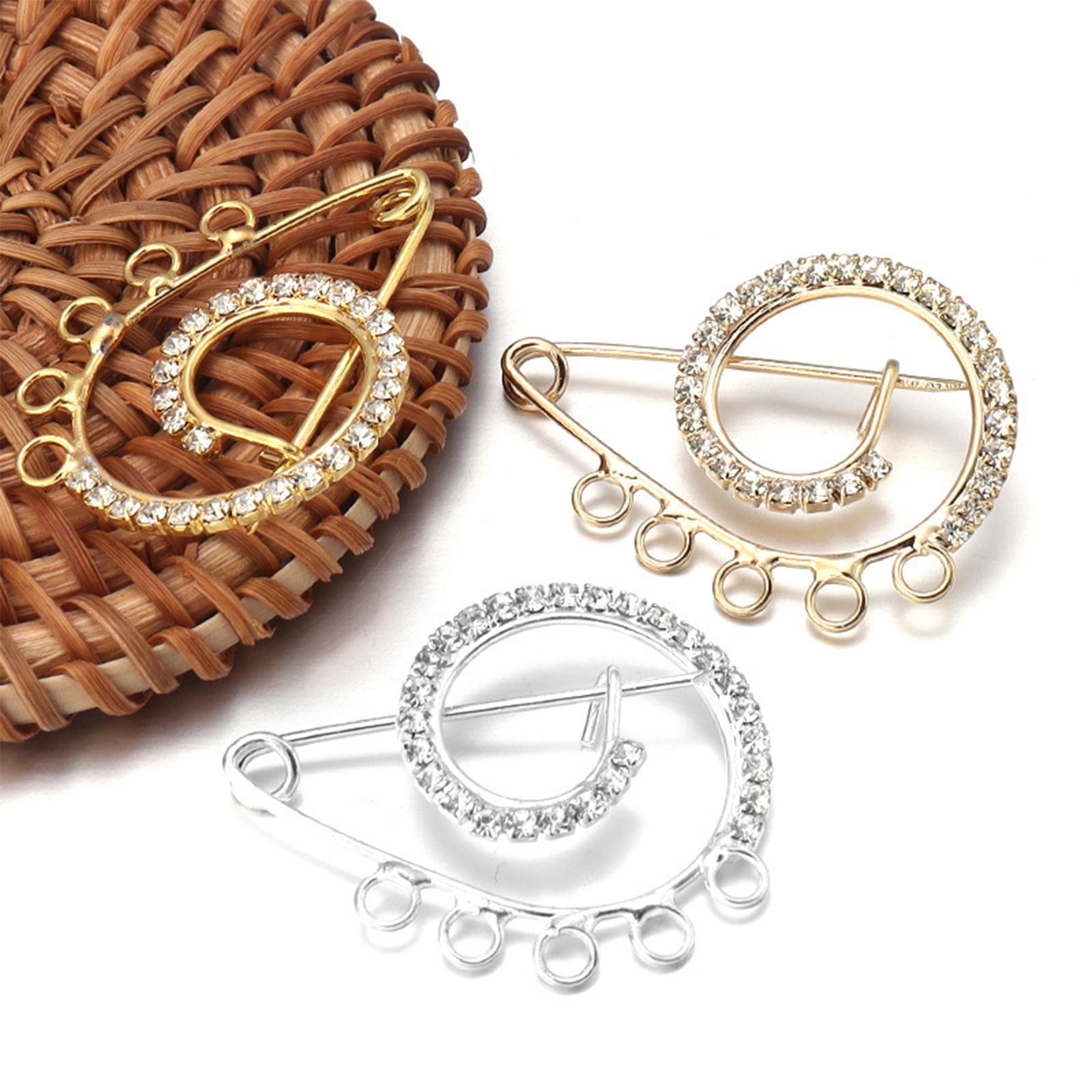 Clothes Chain Brooch Pin  Decor