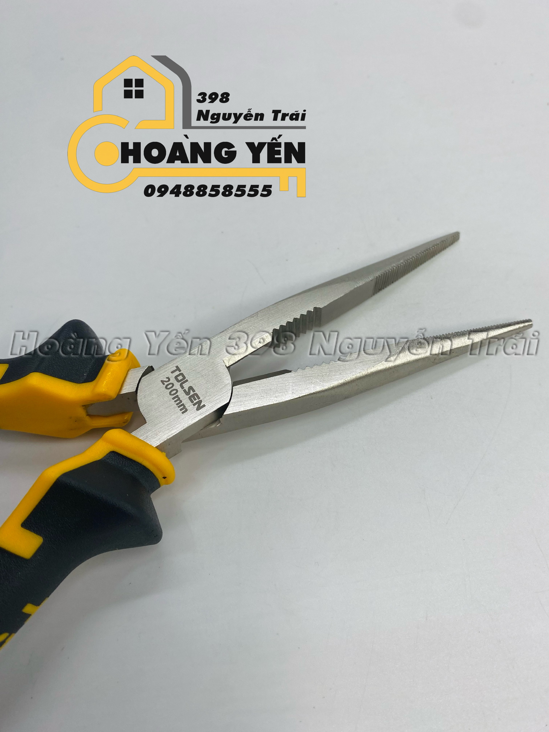 Kìm Mỏ Nhọn TOLSEN 10007 kích thước 8"/200mm, Kìm Mỏ Nhọn