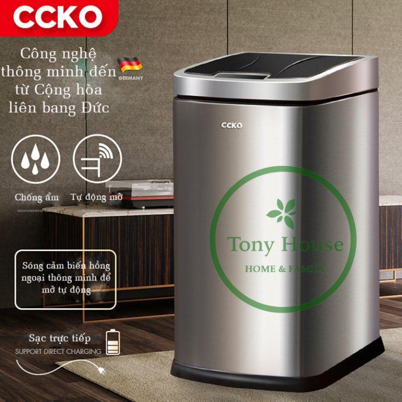 Thùng rác inox thông minh CCKO công nghệ Đức