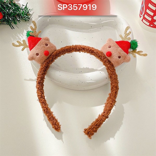 Cài tóc hình ông già Noel , hình tuần lộc QT