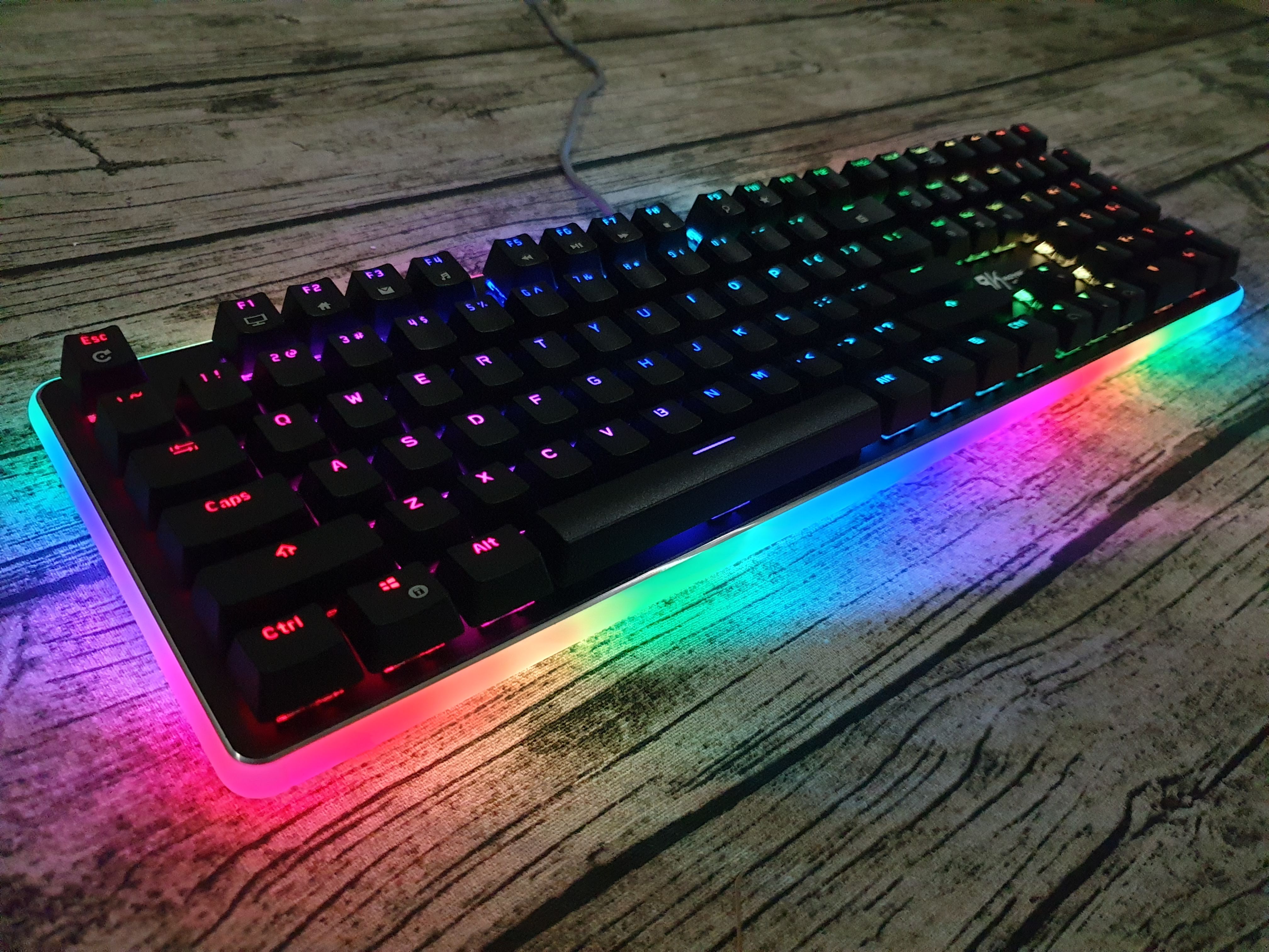 Royal Kludge RK918 RGB Đen - Hàng Nhập Khẩu