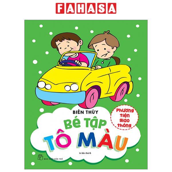 Bé Tập Tô Màu - Phương Tiện Giao Thông