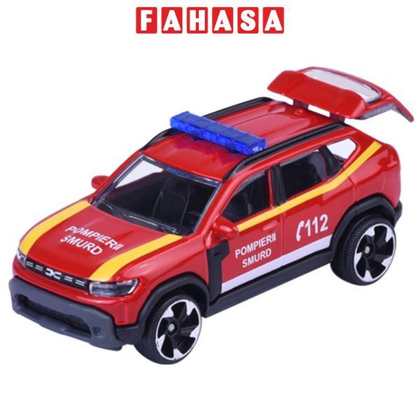 Đồ Chơi Mô Hình Xe Dacia Duster Premium Cars - Majorette 8503100002SRO - Pompieri Smurd 112