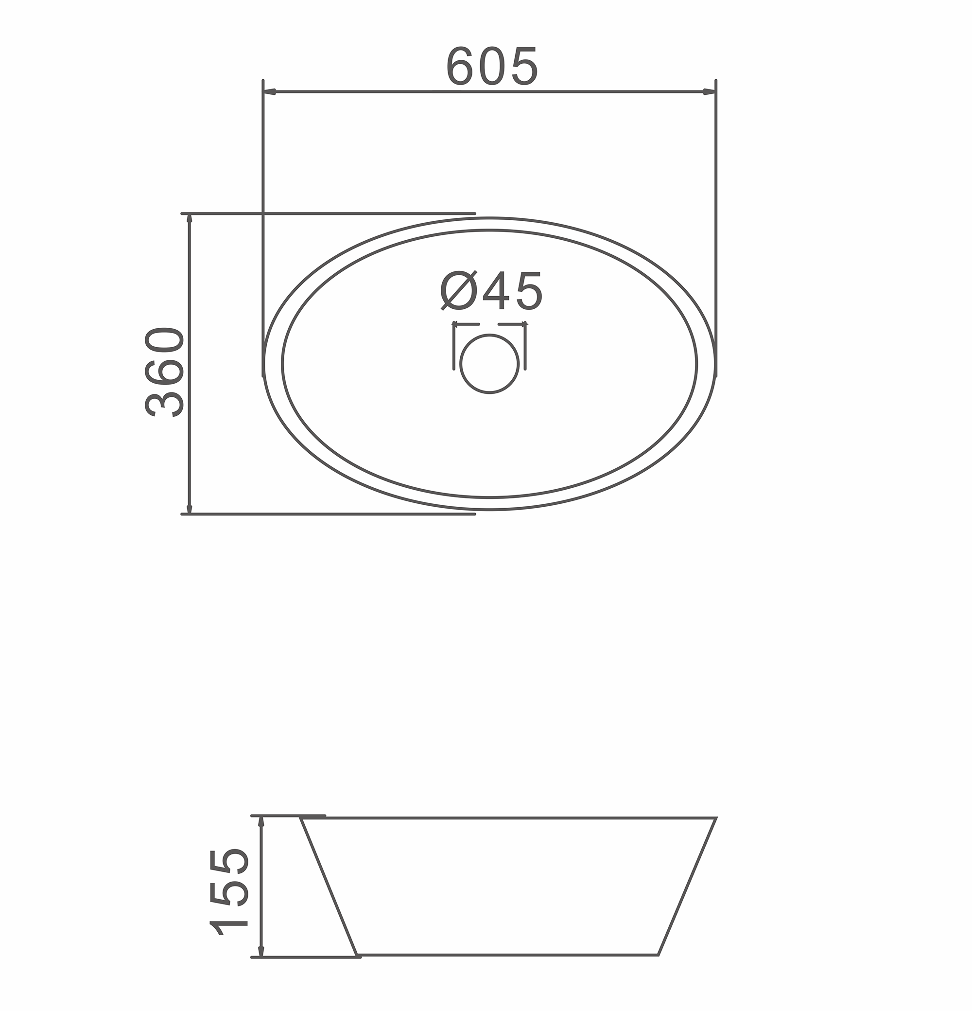 Chậu lavabo GT303