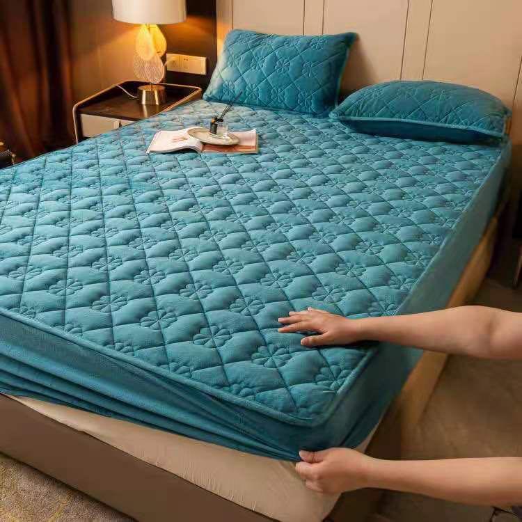 BỘ GA GỐI NỈ TRẦN HOA 8 CÁNH HÀNG LOẠI 1