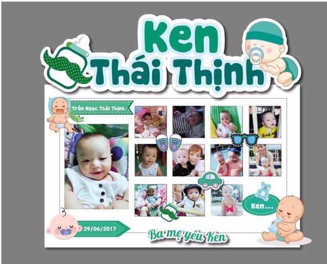 Khung hình 12 tháng của bé