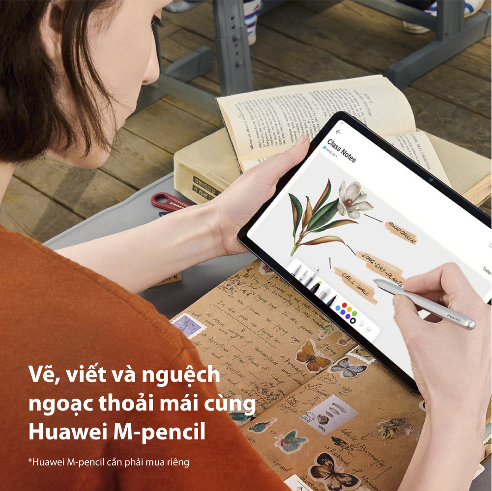 Máy Tính Bảng Huawei Matepad | Màn Hình 2K Fullview | Hiệu Suất Mạnh Mẽ | Âm Thanh Vòm Sống Động | Hàng Chính Hãng