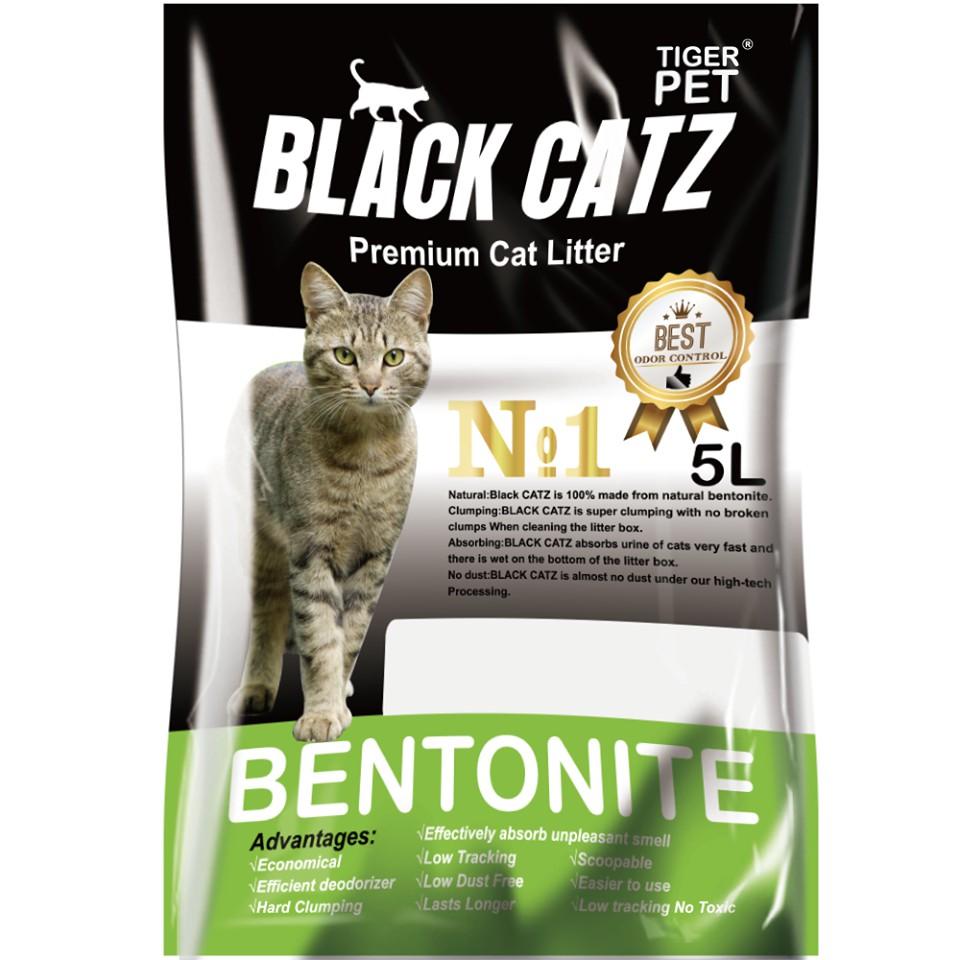 CÁT VỆ SINH CHO MÈO Cát black 5 lít