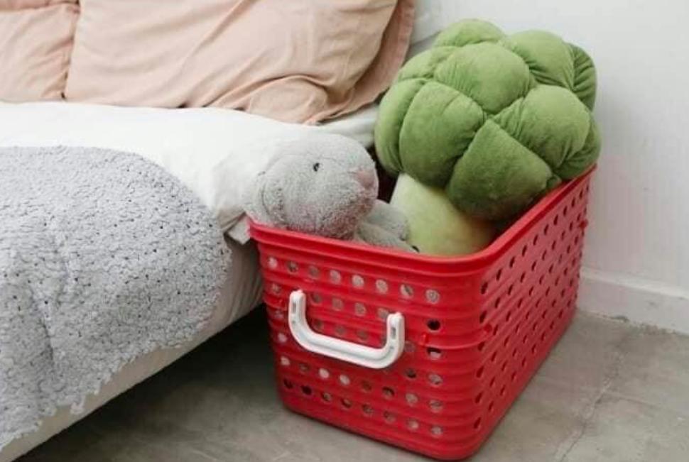 Giỏ nhựa đựng đồ có quai xách hai bên hàng cao cấp nội địa Nhật - ANTH229