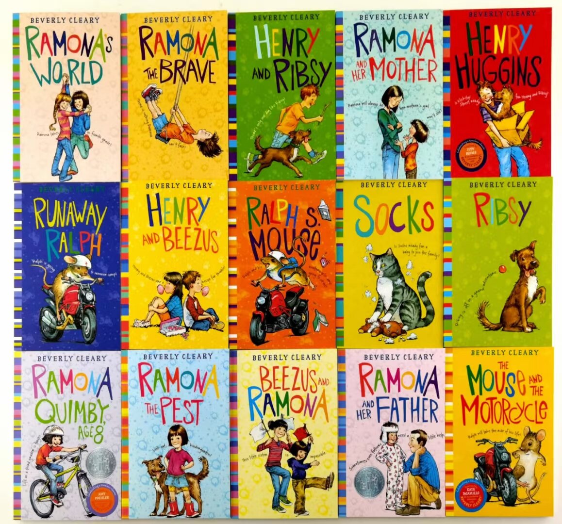 The World of Beverly Cleary Collection - 15 cuốn + File Nghe | Bản Nhập Khẩu