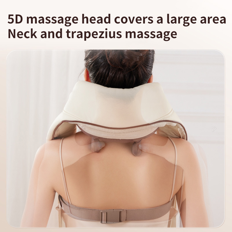 ￼JinKairui máy massage cổ vai gáy kẹp và nhào massage vai thư giãn quà tặng sức khỏe