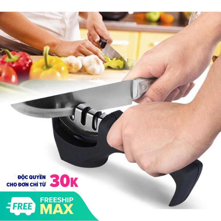 Dụng Cụ Mài Dao Kéo Đa Năng Gk-Knife Sharpener X8 Cầm Tay 3 Trong 1, với Công Nghệ Nhật Bản, Thiết Kế Nhỏ G