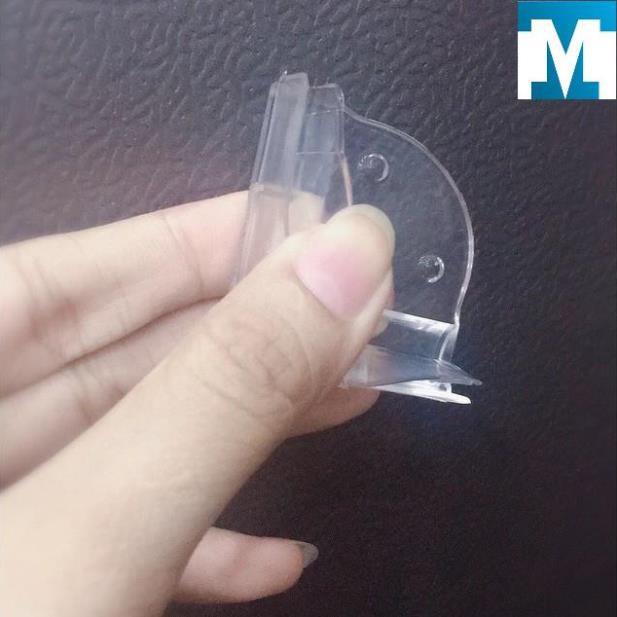 Miếng bịt góc bàn bằng silicone hình mặt cười bảo đảm an toàn cho trẻ