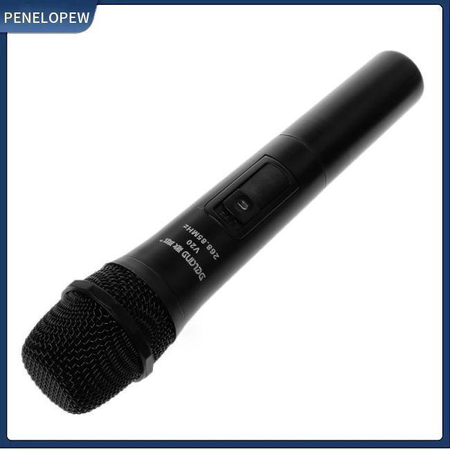 Micro Cầm Tay Không Dây UHF USB 3.5mm 6.35mm Cho Karaoke Speech