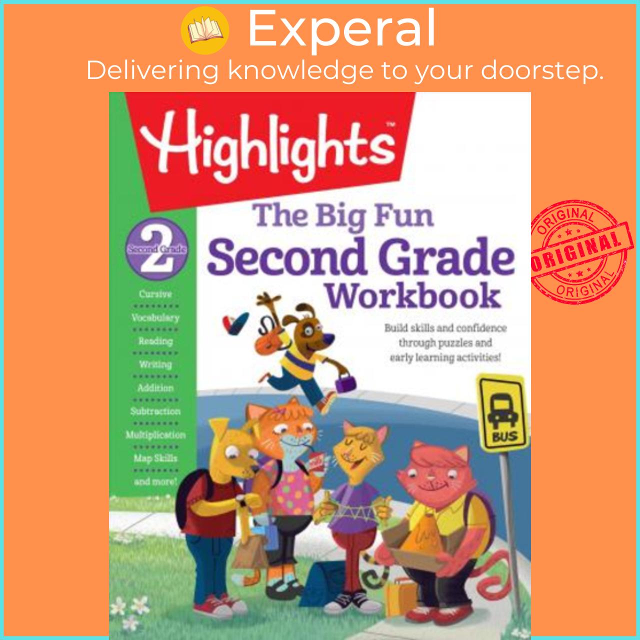 Sách - The Big Fun Second Grade Workbook by Highlights