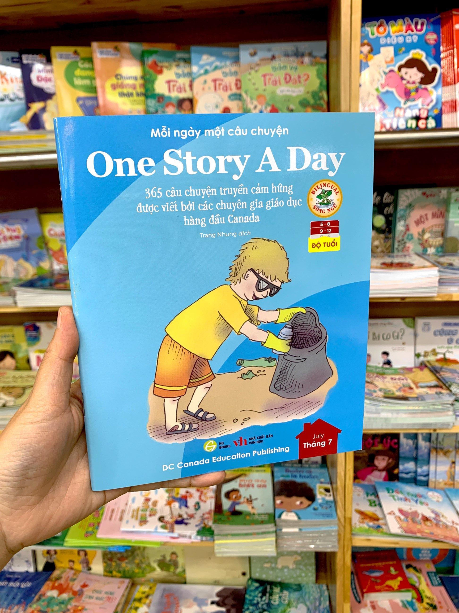 Hình ảnh Mỗi Ngày Một Câu Chuyện - One Story A Day - 365 Câu Chuyện Truyền Cảm Hứng Được Viết Bởi Các Chuyên Gia Giáo Dục Hàng Đầu Canada - Tháng 7