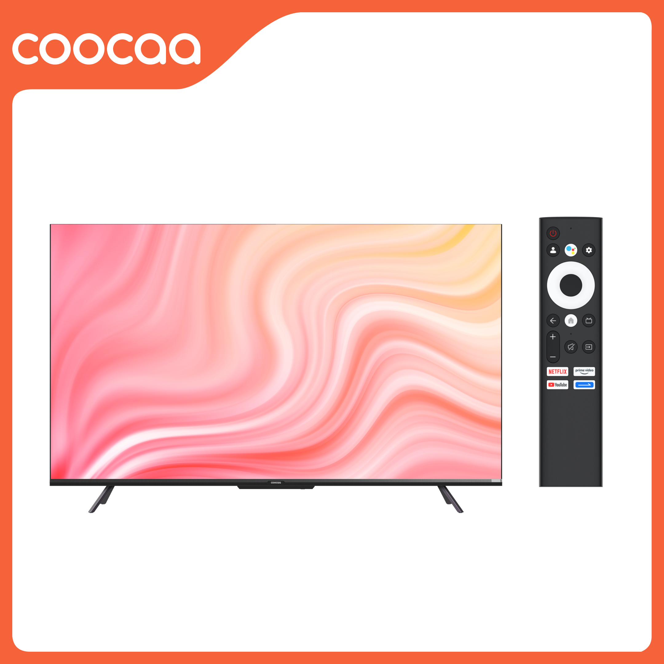 Google Tivi Coocaa 4K 55 Inch - Model 55Y72 - Hàng chính hãng