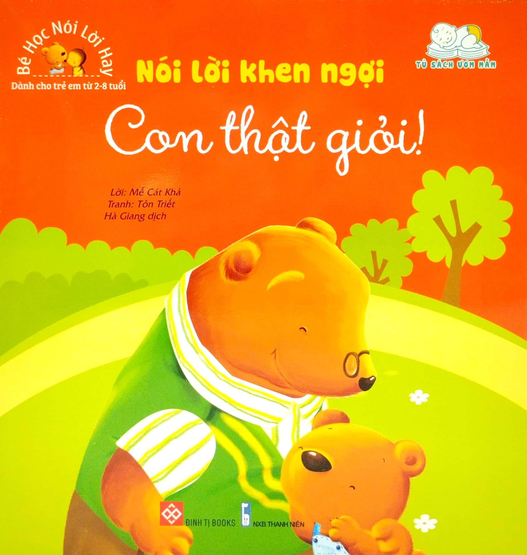 Bộ Túi Bé Học Nói Lời Hay (6 Tập)