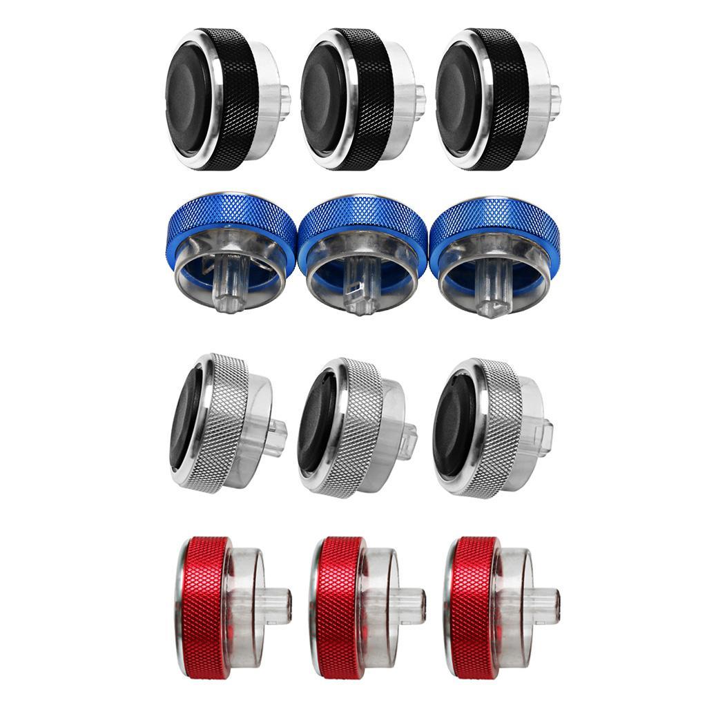 AC Air Conditioner Control Knobs Aluminum Panel Switch for