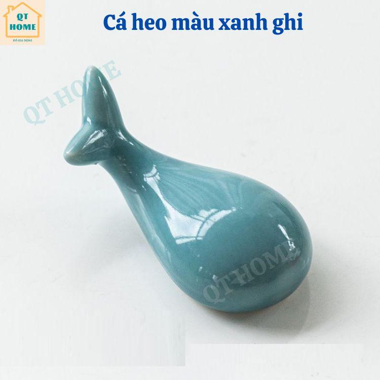 Gác Đũa Gốm Sứ Hình Cá Heo Dễ Thương
