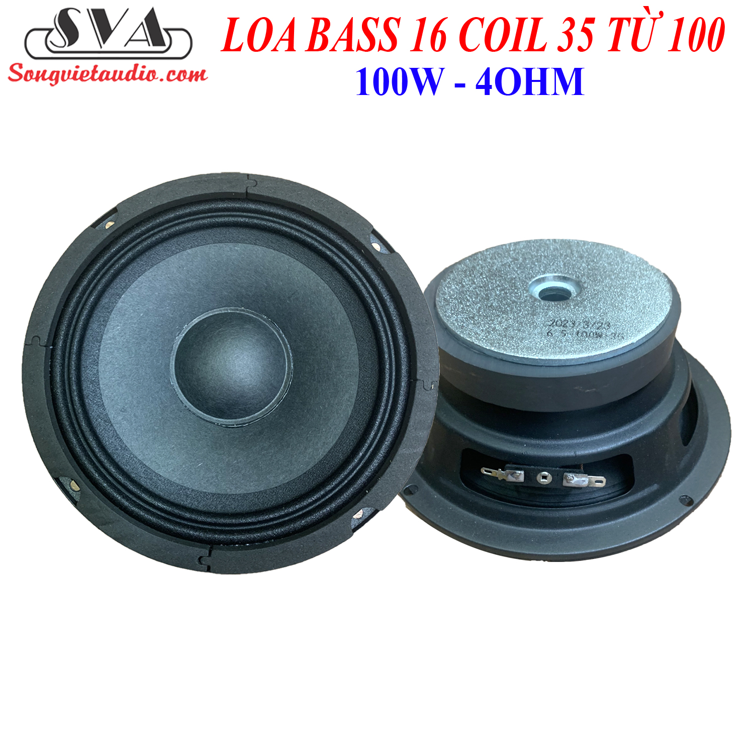 LOA BASS 16 COIL 35 TỪ 100 - 100w - CẶP