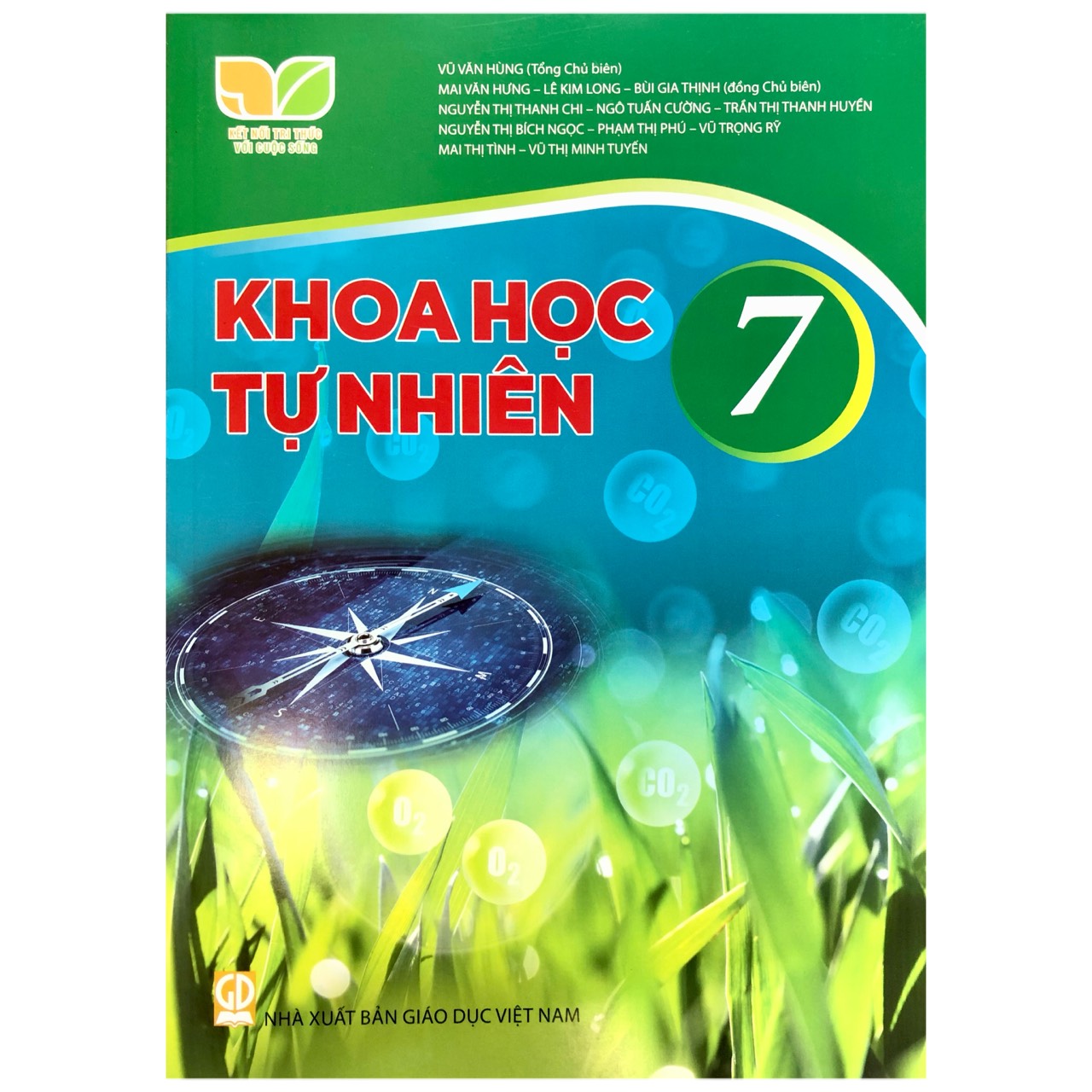 Sách - Khoa học tự nhiên 7 kết nối tri thức và 2 tập giấy kiểm tra kẻ ngang vỏ xanh