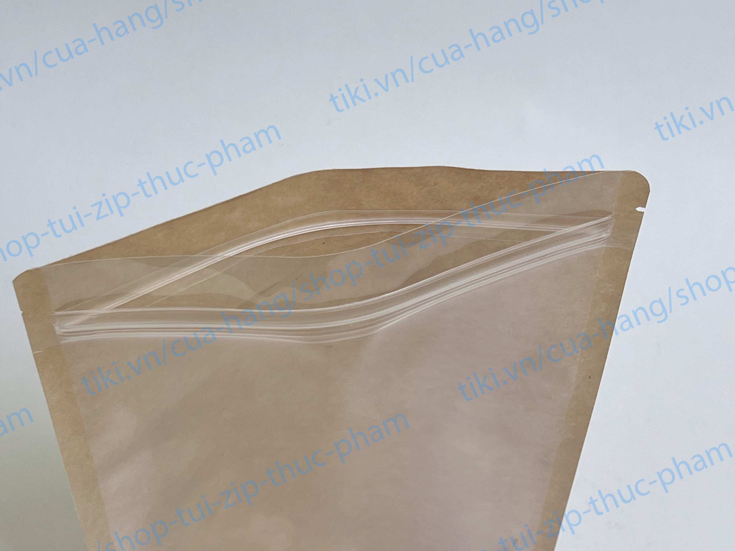 100gram Túi Zip Giấy - Túi Zip zipper ziplock đựng bánh kẹo - Túi giấy đựng thực phẩm, túi đựng bánh kẹo - size