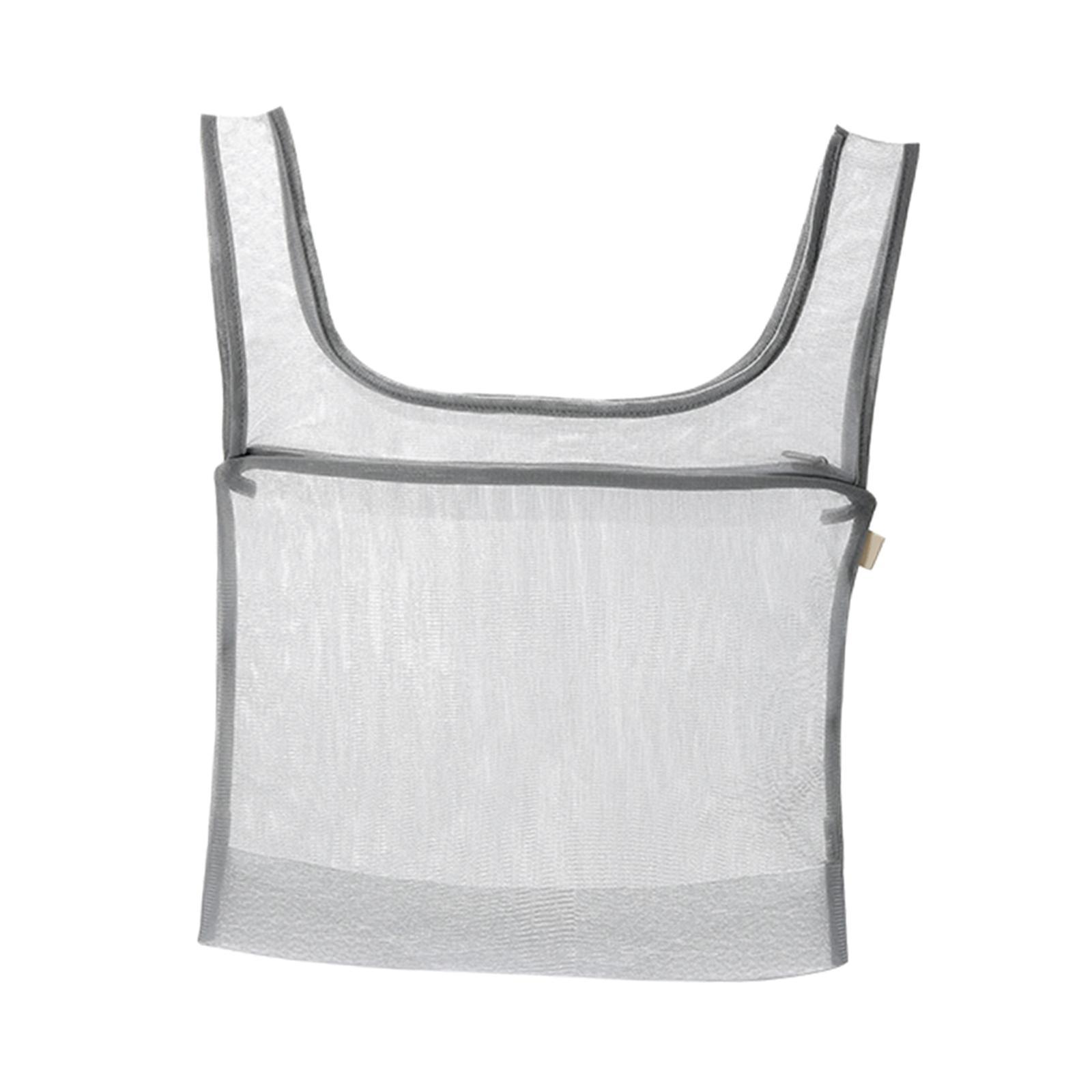 Net Laundry Bag Washing Bag Apartment Dorm Reusable Durable Bra Socks Underwear Organizer Travel Storage for Dress Dirty Clothes Blouse Garment