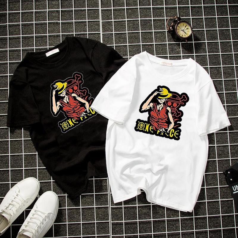 Áo thun unisex form rộng nhân vật hoạt hình Hàn Quốc vải dày mịn 2019T2010