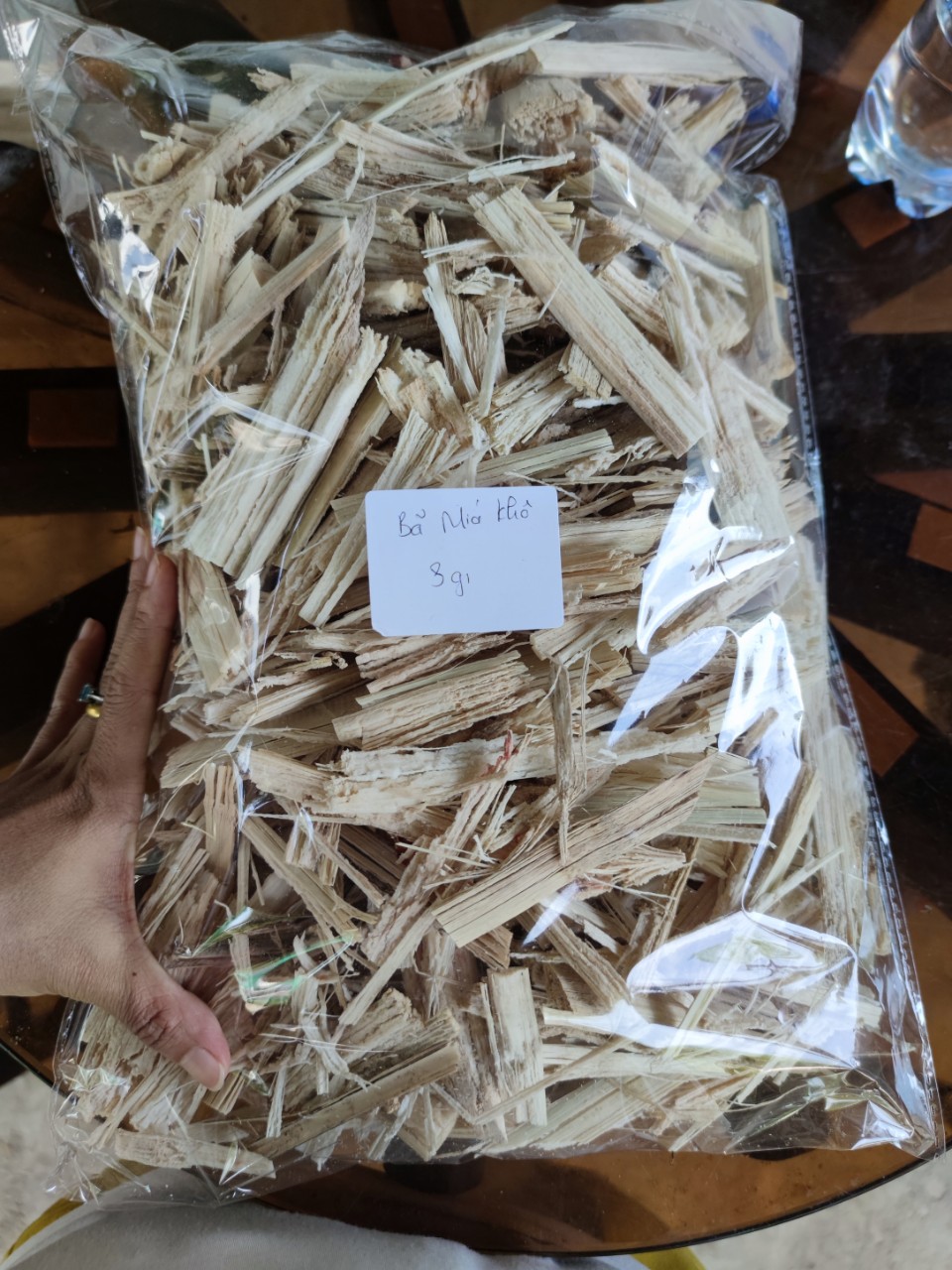 Bã mía - Xác mía - phủ gốc và chăm bón cho cây trồng tăng năng suất