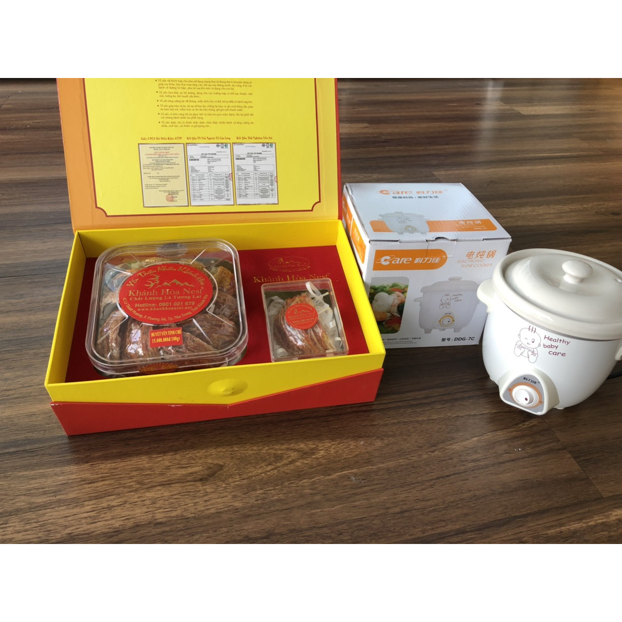 Yến Huyết Tinh Chế Khánh Hòa Nest 100g