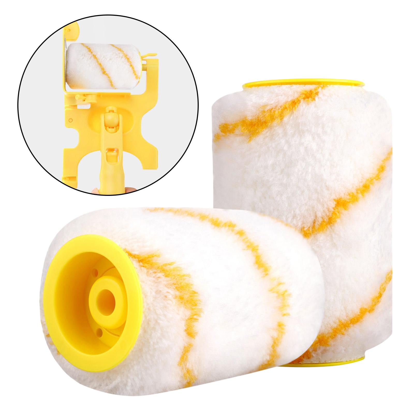 Paint Roller Roller Covers Pack of 2 Cotton Fiber Brush for Paint Rollers for Paint Roller Brush House Painting Supplies