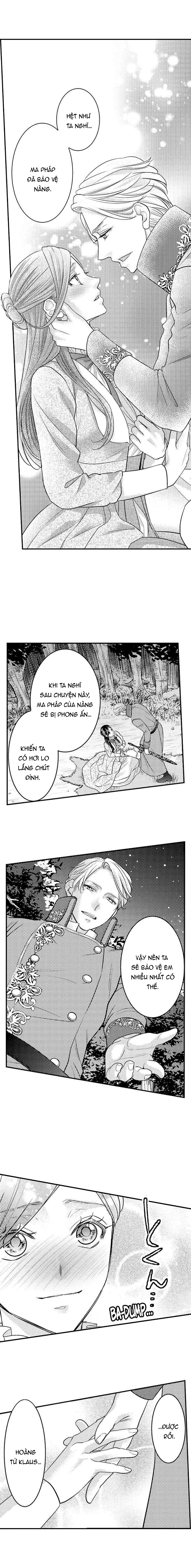 chuyển sinh vào thế giới khác ~ nếu muốn trở thành nữ hoàng hãy tìm cách để được hoàng đế sủng ái vào ban đêm chapter 25.2 4