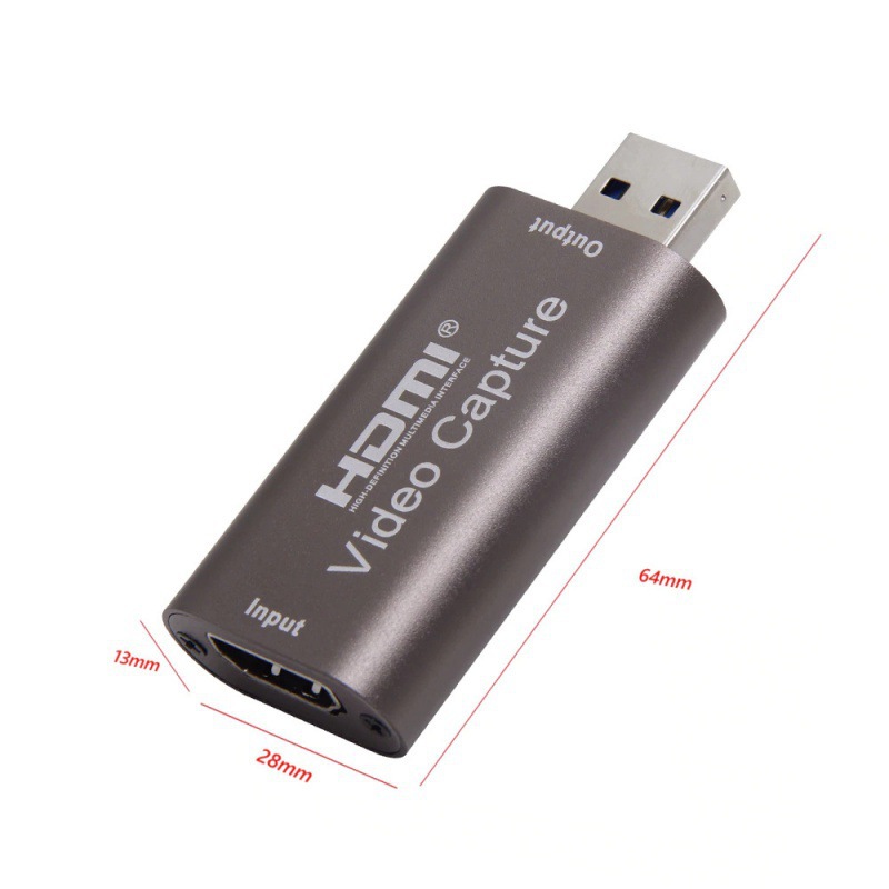 Cáp HDMI To USB 3.0 Video Capture SeaSy, Hỗ Trợ Live Stream, Ghi Hình Vào Máy Tính Từ Điện Thoại, Ipad, Camera, PC, PS, 360 Wii U Camcorder DV, Video Conference, HD DVR, Thiết Bị Y Tế, Nội Soi, Siêu Âm - Hàng Chính Hãng