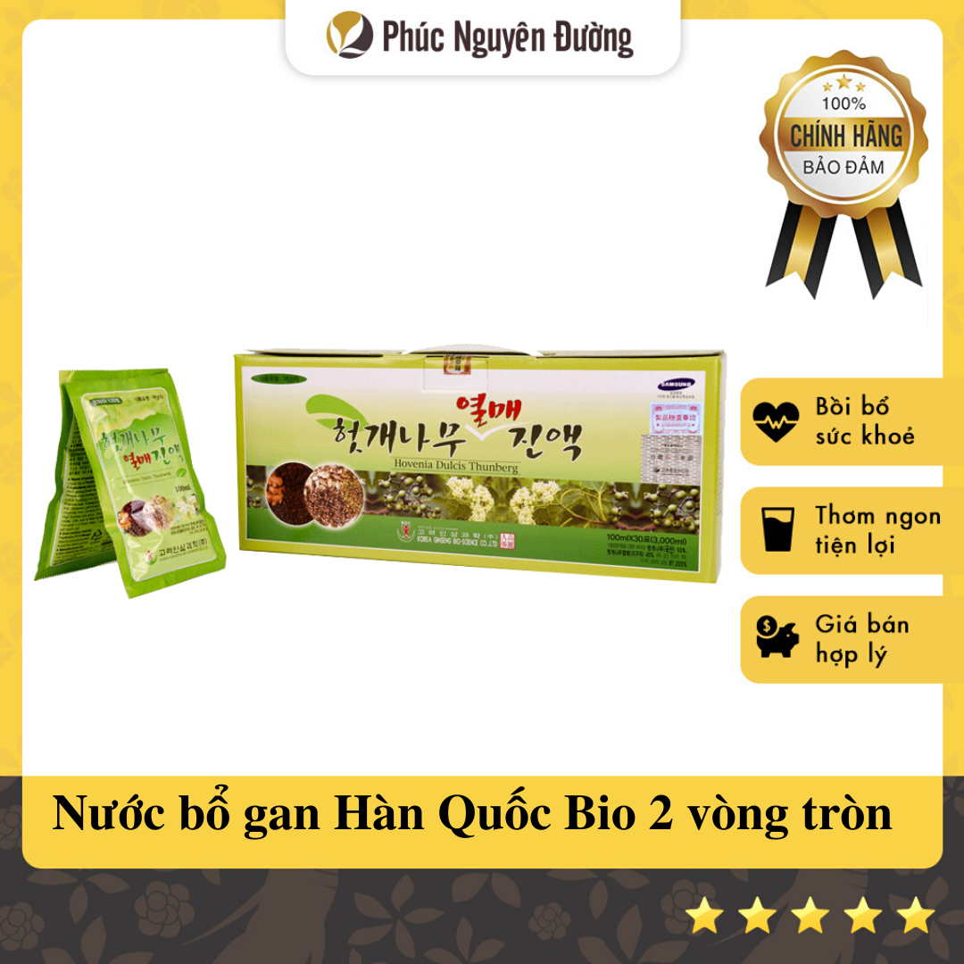 Nước bổ gan, giải độc Hovenia