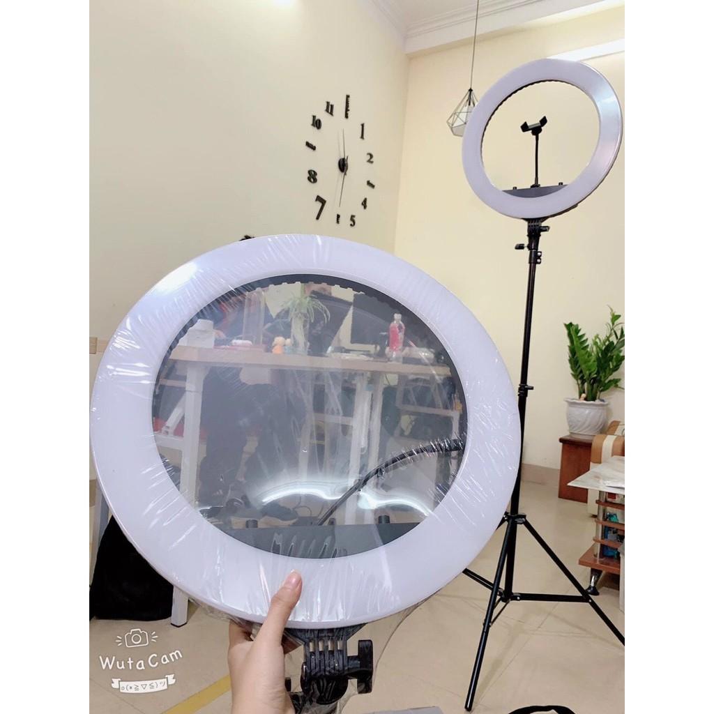 Đèn Livestream size 26 30 chân 2m1 Hỗ Trợ Chụp Ảnh Make up Trang Điểm nhiều Chế Độ Sáng